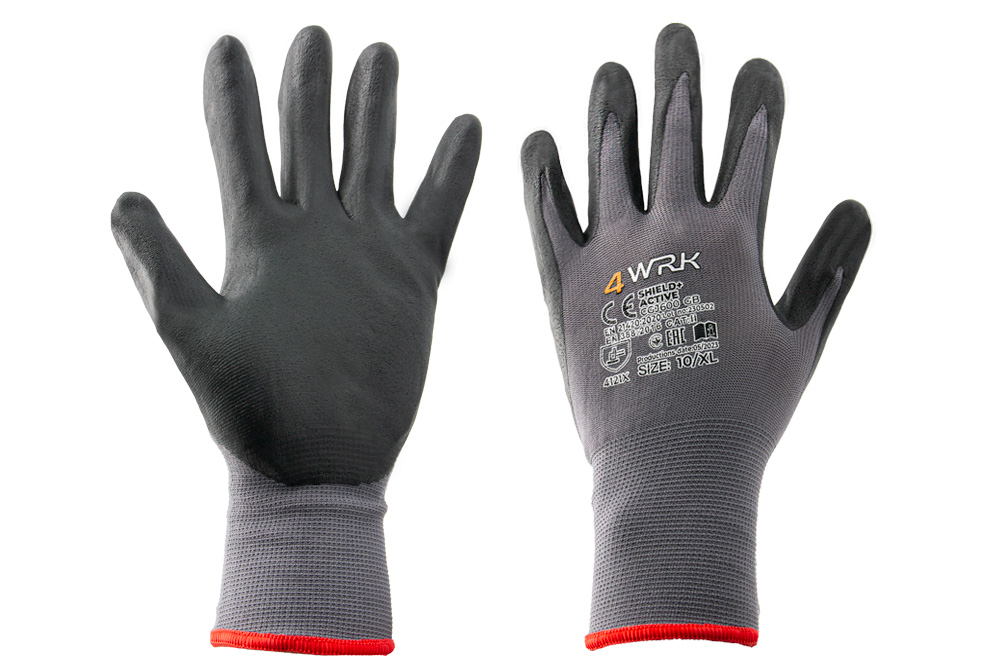 RĘKAWICE ROB.4WRK SHIELD+ ACTIVE DOTS SAF.GLV.7/S